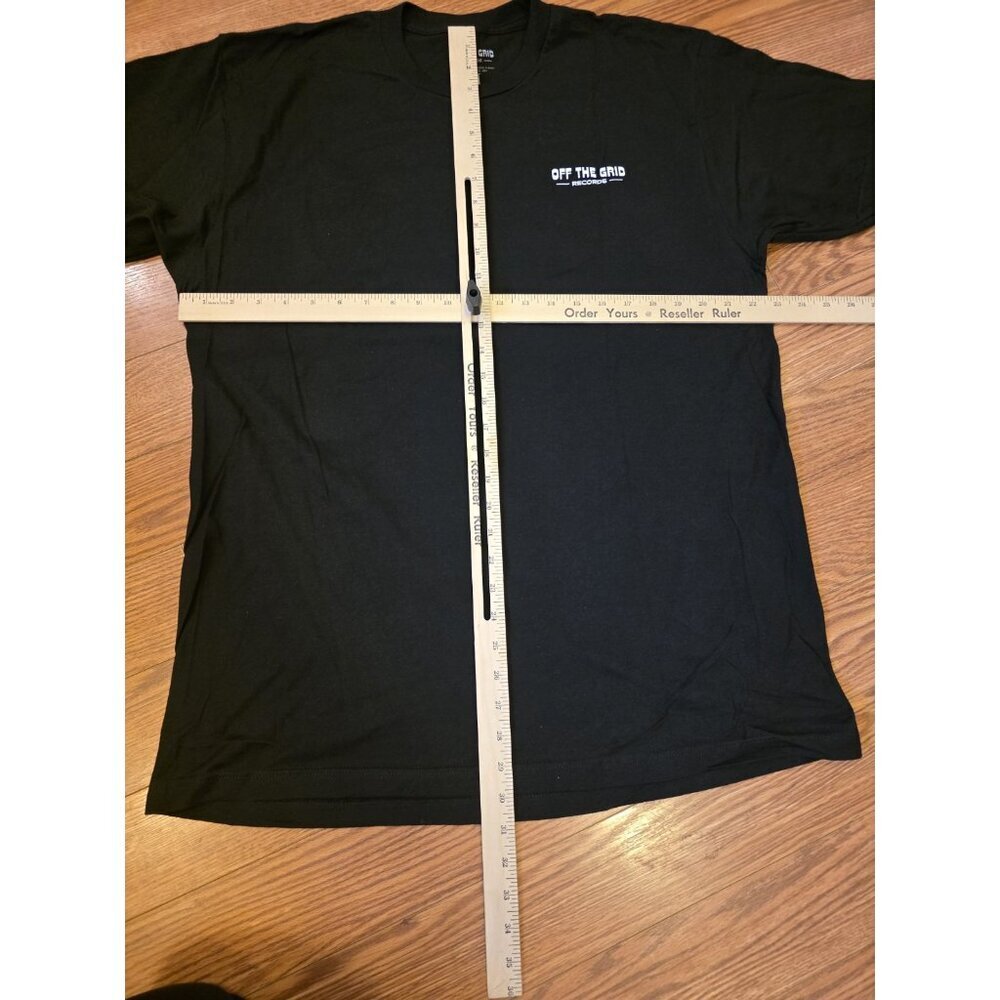 John Summit Off The Grid Records T-Shirt Mens XL Black EDM Sold Out Logo… - Picture 5 of 8